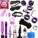 23pcs Sexy Lingerie Nylon Bondage Sex Toy Exotic Set