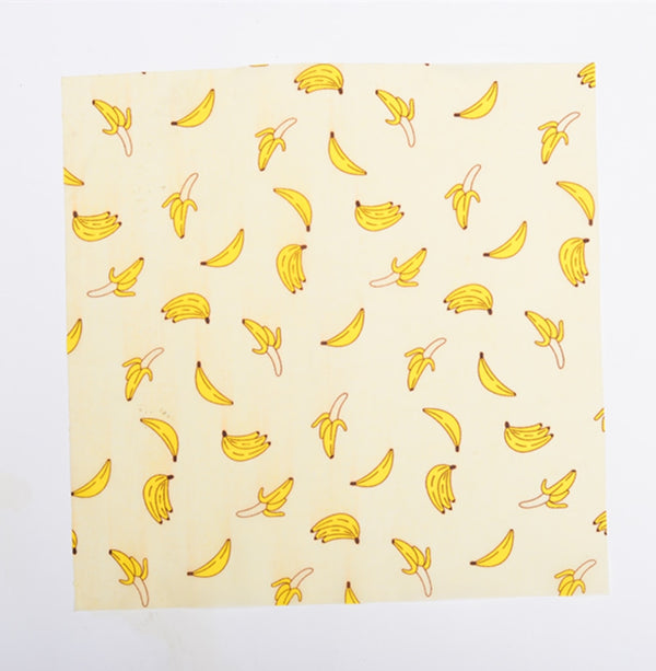 Beeswax Food Wrap Reusable Eco-Friendly Food Cover Sustainable Seal Tree Resin Plant Oils Storage Snack Wraps