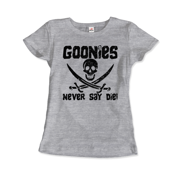 The Goonies Never Say Die Distressed Design T-Shirt