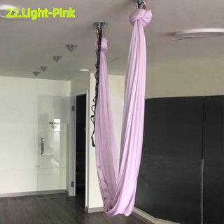 PRIOR FITNESS 5 Meters Yoga Hammock Set Anti Gravity Inversion Aerial Yoga Equipment Swing - Webster.direct