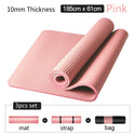 185cm Enlarged Fitness Mat Yoga Mat Men Gym Exercise Mat Esterilla Yoga Tapete Pad Lengthen Non-Slip for Beginner With Yoga Bag