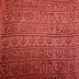 OM Hand Block Bhakti Yoga Prayer Sanskrit Hindu Mantra Shawl - Webster.direct