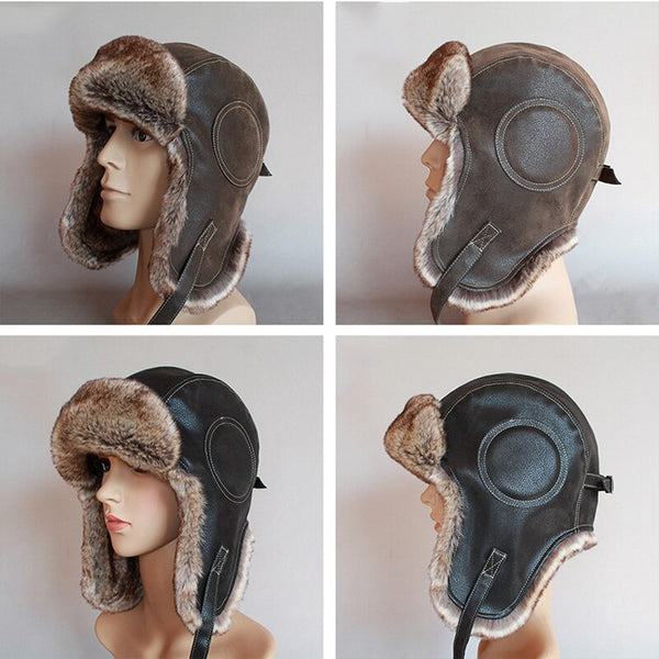 Ushanka Snow Cap With Ear Flaps