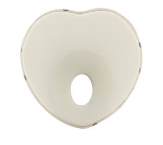 Buy white-heart Newborn Infant Anti Roll Pillow Flat Head Neck Prevent Infant Support