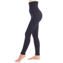 Full Shaping Legging With Double Layer 5" Waistband - Black