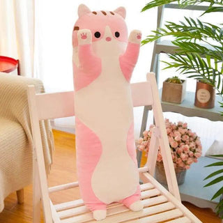 Buy pink Cat Plush Toy Body Pillow