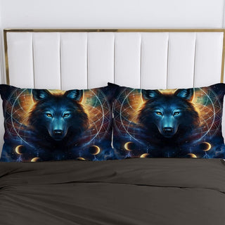 Buy dream-004-black 2pc Pillow Case Pillowcase Animal Decorative