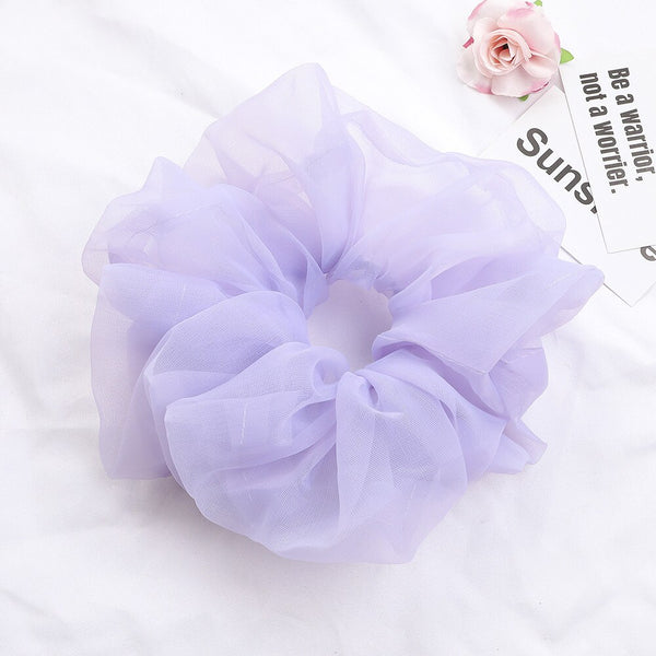 Big Size Organza Hair Scrunchies