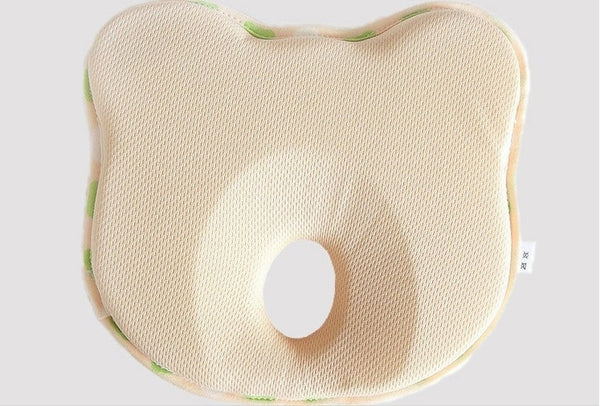 Newborn Infant Anti Roll Pillow Flat Head Neck Prevent Infant Support