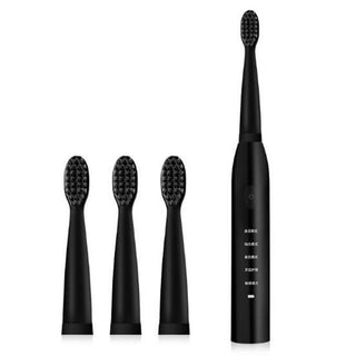 Buy black-no-box Ultrasonic Sonic Electric Toothbrush Rechargeable Tooth Brushes Washable Electronic Whitening Teeth Brush Adult Timer Toothbrush