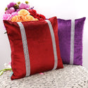 45X45cm Luxury Velvet Fabric Diamond Pillow Cover