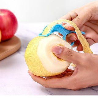 Multifunction  Fruit Thin Skin Scraping Skin Continuous Tool Hand Peeler Finger Ring Fruit Skin Sharpener Kitchen Tools