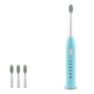 Buy blue-no-box Ultrasonic Sonic Electric Toothbrush Rechargeable Tooth Brushes Washable Electronic Whitening Teeth Brush Adult Timer Toothbrush