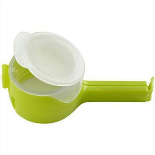 Buy light-green Seal Pour Food Storage Bag Clip