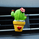 CHIZIYO Car Air Freshener Cactus Plants Perfume Vent Outlet Air Conditioning Fragrance Clip Cute Creative Ornaments