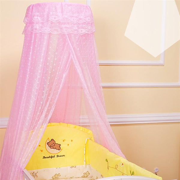 Firm Iron Mosquito Net Stand Holder Set Universal Adjustable Clip-On Crib Canopy Holder Mosquito Net Mounting Accessories