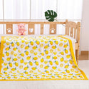 110x120cm 4 and 6 Layers Muslin Bamboo Cotton Newborn Baby Receiving Blanket Swaddling Kids Children Baby Sleeping Blanket