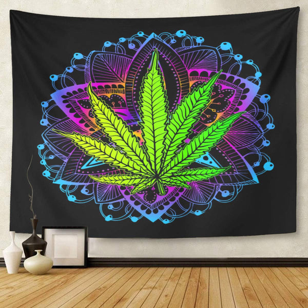 Ganja Artwork Tapestry Wall Hanging