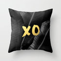 Hot Gold Throw Pillows