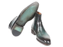 Paul Parkman Turquoise Burnished Side Zipper Boots