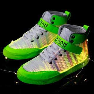 Buy green-a Super Cool Light Up Sneakers