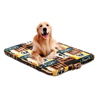 Buy c2 Large Dog Bed Mat Puppy Sofa Thick Orthopedic Mattress for Small Medium Large Dog Sleep Cushion Husky Labrador Bench Pet Bedding