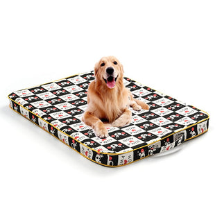 Buy c4 Large Dog Bed Mat Puppy Sofa Thick Orthopedic Mattress for Small Medium Large Dog Sleep Cushion Husky Labrador Bench Pet Bedding