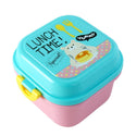 Cartoon Healthy Plastic Lunch Box Microwave Oven Lunch Bento Boxes Food Container Dinnerware Kid Childen Lunchbox