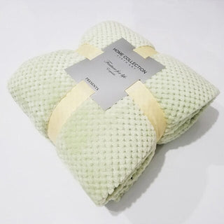 Buy light-green Winter Soft Flannel Blankets