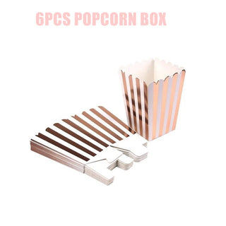 Buy 6pcs-popcorn-box Bride to Be Party Decorations Latex Balloons Set Cup Plates Bachelorette Party Supplies Veil Sash Team Bride Wedding Decor