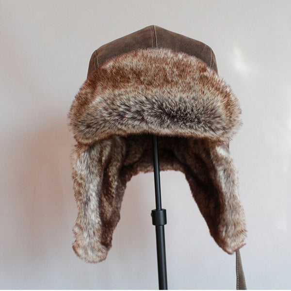 Ushanka Snow Cap With Ear Flaps