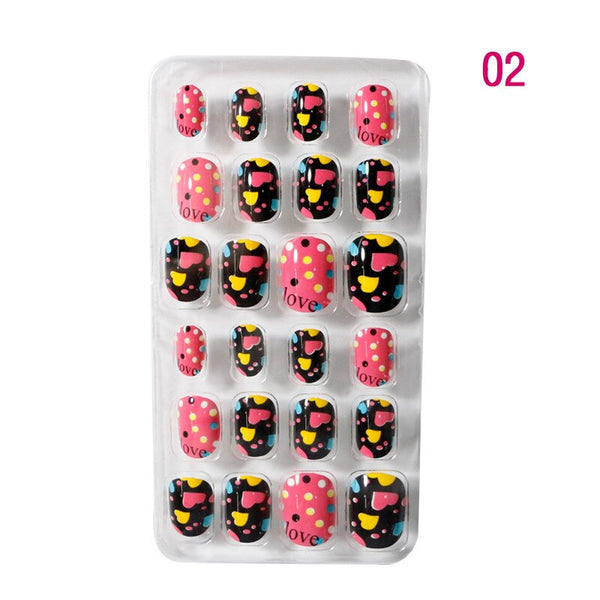 Kids Easy Apply Salon Girl Nail Art