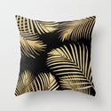 Hot Gold Throw Pillows