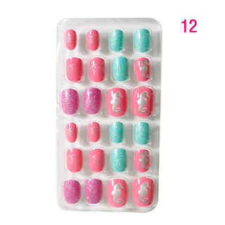 Buy color-12 Kids Easy Apply Salon Girl Nail Art