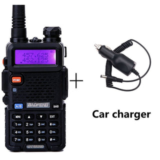 Buy add-car-charger Baofeng UV-5R 8W High Power Powerful Walkie Talkie Two Way Radio 8Watts Cb Portable Radio 10km Long Range Pofung UV5R Hunting