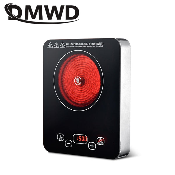 DMWD Electric stove multicooker mini induction cooker hot pot coffee water boiler heating stove cooktop energy saving cooking