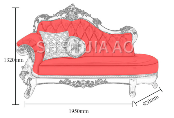 European Leather Sofa Luxury Solid Carved Sofa